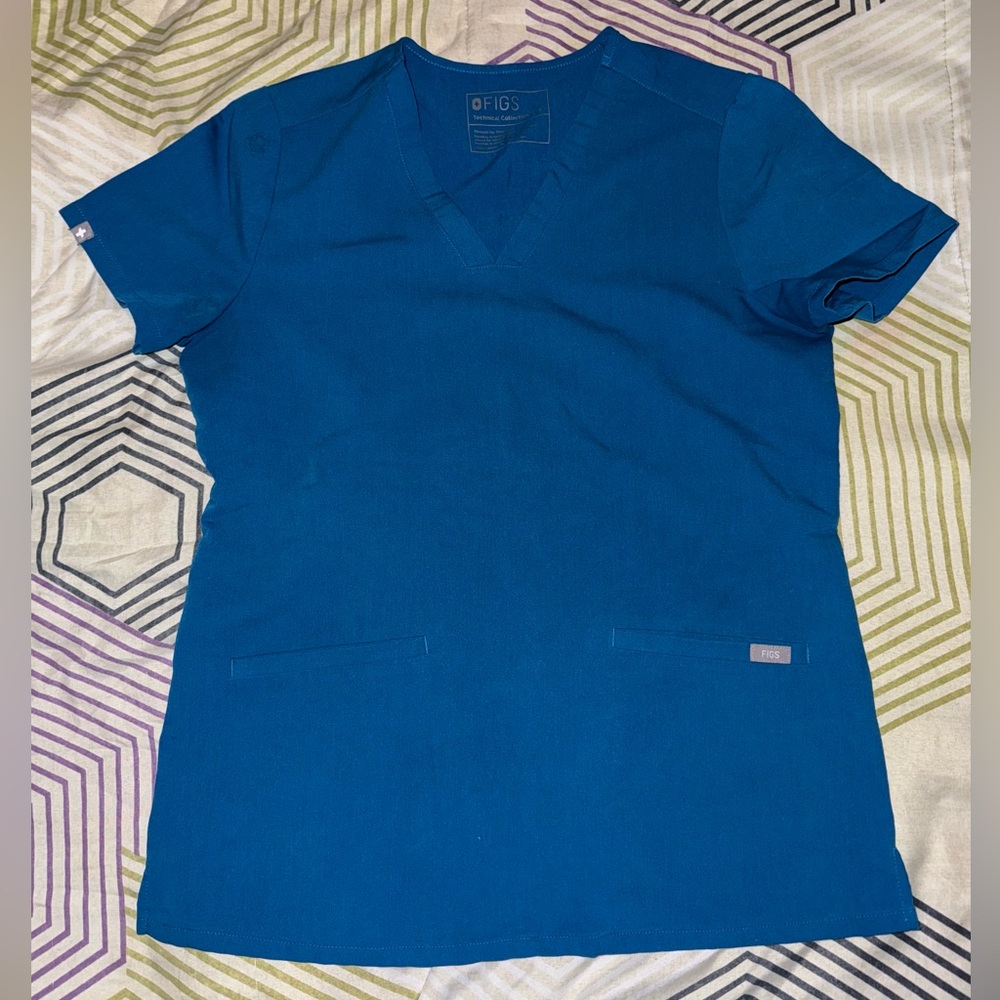 Blue figs scrub set